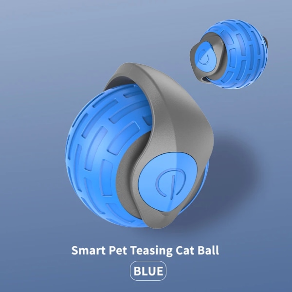 Interactive Cat Toys Ball Auto Elektrisk Rullande Ball Leksaker