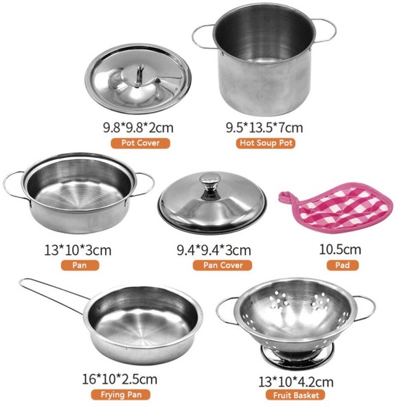 12 bitar kök set låtsas lek simulerat kök leksak barn roll lekset matlagning set för barn