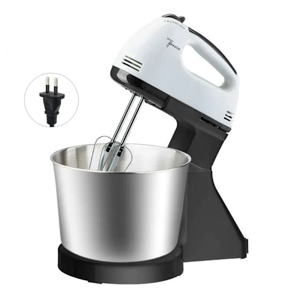 100W El Mad Stand Blander Fløde Blender Dej Æltning 7 Speed Kage Brød Kok Maskin Piskeris Æg Piskeris 220V