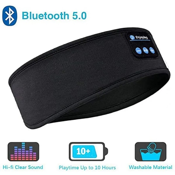 Bluetooth Kuulokkeet Urheilu Sleeping Kuulokkeet  Kuulokkeet Elastinen Langaton Kuulokkeet Musiikki Silmä Maski Langaton