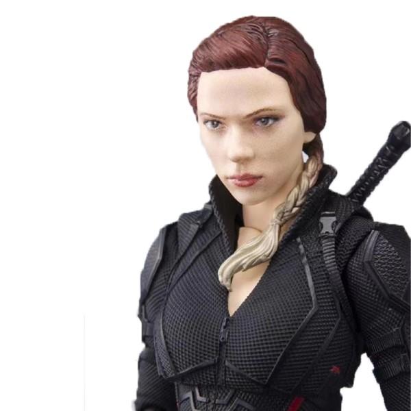 16 cm Marvel Ægte Autorisation Sort Enke Hawkeye Toy Figur Model