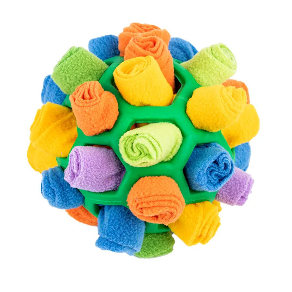 Hund snusing ball leketøy kjæledyr tibetansk mat sakte fôring gummi ball øke IQ lekkasje mat fôring