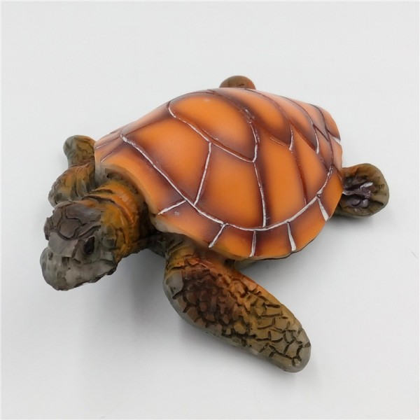 Stilig Akvarium Ornament Polyresin Skildpadde Skildpadde Kunstig Fisk Tank Skildpadde Dekorasjon