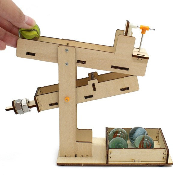 Roligt Track Ball Nr 1 Student Gör-det-själv Teknik Liten Produktion Ball Rocker Handmonterad Modell