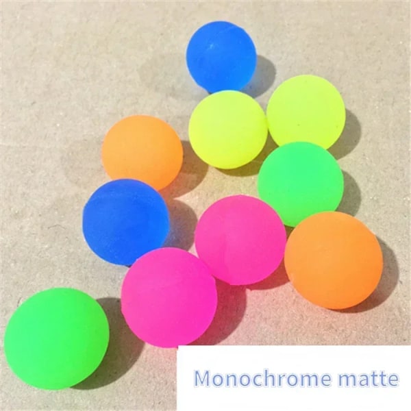 20 stykker gummi 25mm mini springende bolde sjovt legetøj