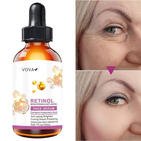 Retinol Firming Lifting Serum Wrinkle Remover Anti-aging Fade Fine Lines Ansikte Essence