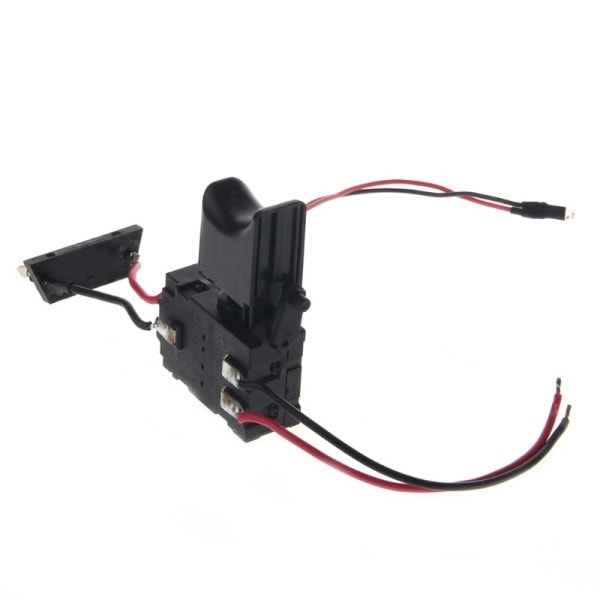 El Borr Damtät Hastighet Kontroll Push Knapp Trigger Switch DC 7,2-24V