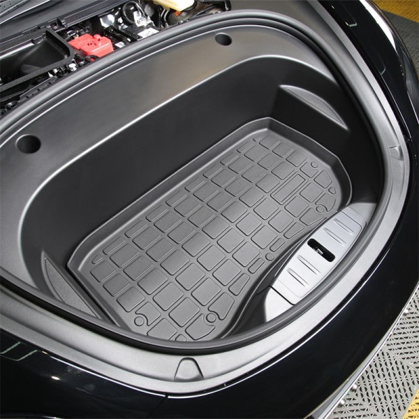 TPE Pad Front Bag Mat til Tesla Model 3