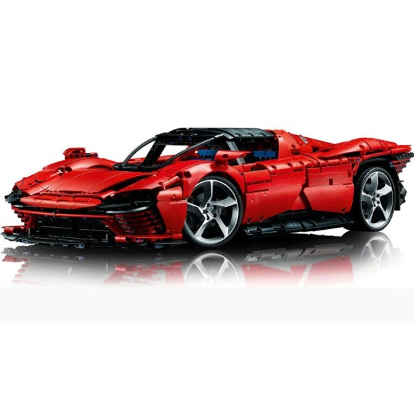 Technical Ferraried Daytona SP3 Supercar FIT 42143 Modell Building Block Leksaker