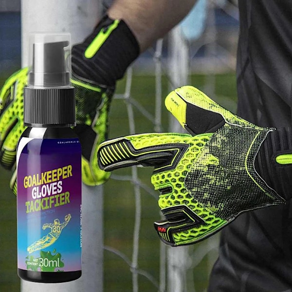 30 ml målmand handske baseball erstatning handske lim fodbold greb spray til målmandshandsker skridsikre forbedret klæbende