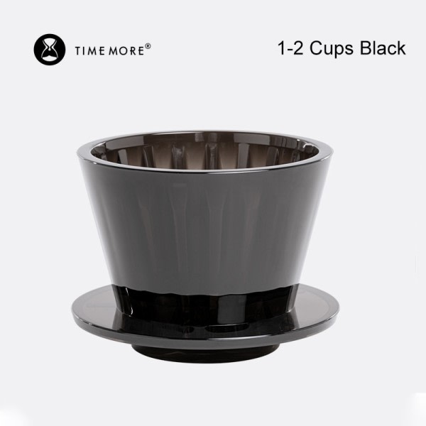 Wave Coffee Dripper Crystal Eye Pour Over Kaffe Filter PCTG 1-2 kopper kaffetrakter