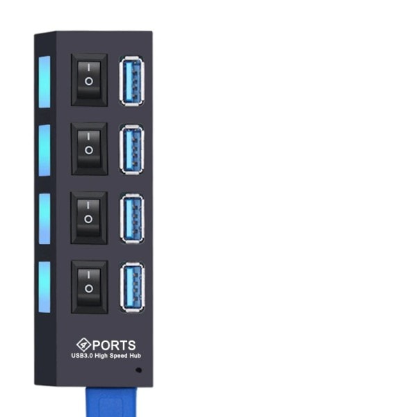 USB keskitin 3.0 keskitin USB 3 USB 2.0 usb USB jakaja virta sovitin 4/7 portti useita laajennus 2.0 kytkimellä
