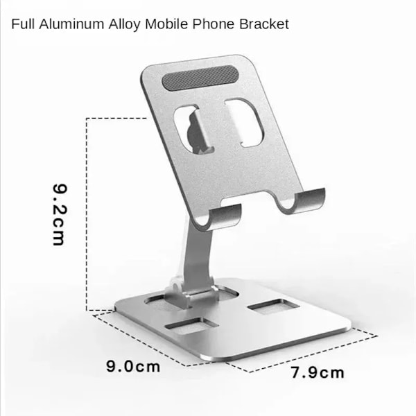 Universal aluminium legering bærbar nettbrett holder