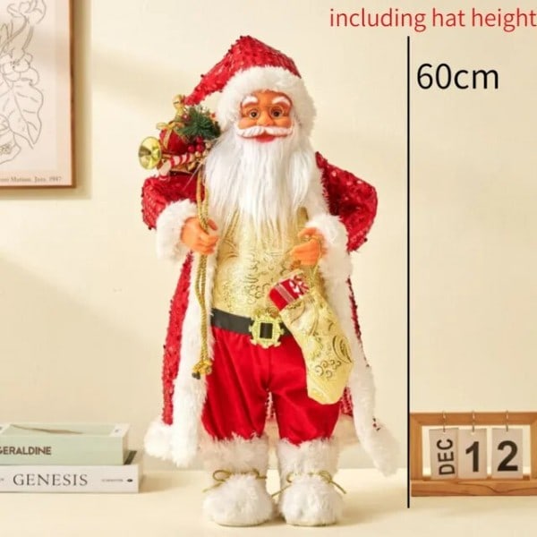 Julemanden Glædelig Jul pynt til hjem godt nytår pynt