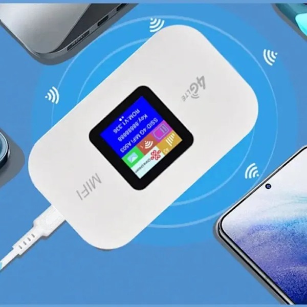 4G Lte reititin Langaton Wifi Kannettava Mini Outdoor Hotspot Pocket Mifi 150mbps Sim kortti paikka toistin 3000mah