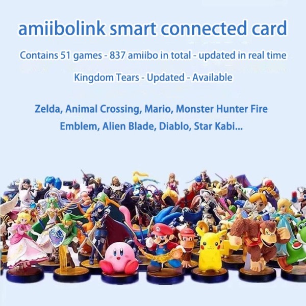 NFC Card Tears of The Kingdom Breath of The Wild Switch Game Chip Animal Crossing Splatoon