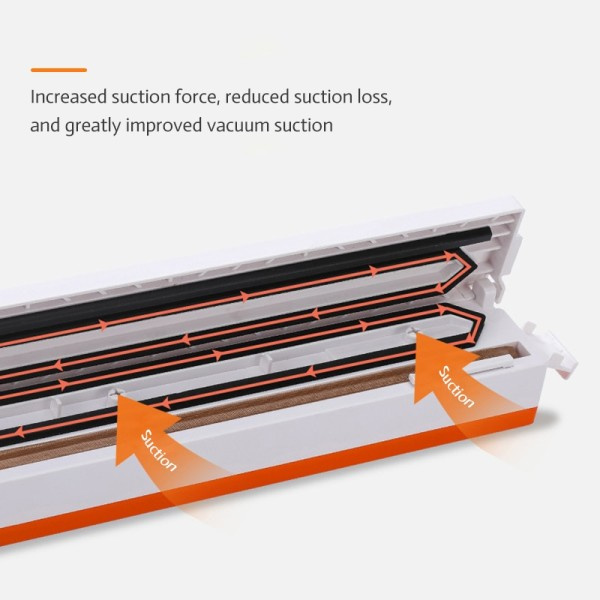 El Vacuum Sealer Machine För Mat Förvaring Automatisk Vacuum Sealer Förpackning Maskin
