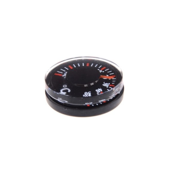 Diameter 20mm Plast Rund Mini Termometer mini sprit Cirkulär Termograf