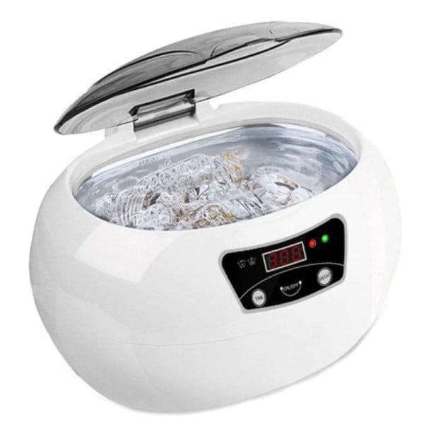 600ML Ultraljud Cleaner Bad Timer for Smycken Delar Ultrasound Sonic Cleaner