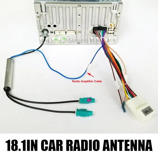 Bil Spesial Radio Antenne AM/FM Audio Radio Signal Forsterker