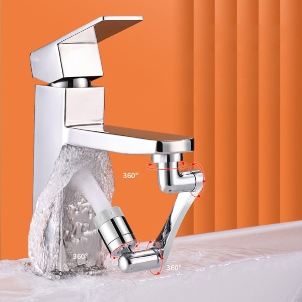 Rostfritt stål Universal 1080 °Swivel Robotic Arm Swivel Förlängning Kran Luftare
