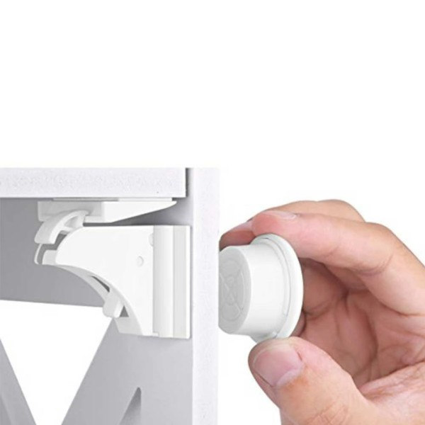 Magneettinen lapsilukko lasten suoja vauvan turva lukko laatikko salpa kaappi ovi lukko