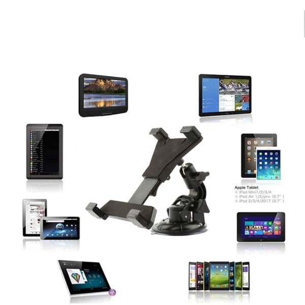 Xnyocn Tablet Bil Holder Stativ Til iPad Air 1 2 Mini 2 3 4 Pro 9.7 10.5 Universal Forrude Bil Mount