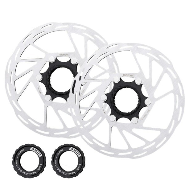 Cykel Centerlås Rotor Skiv broms Rotor Ultraligh Hollow Kylning  Broms Rotor