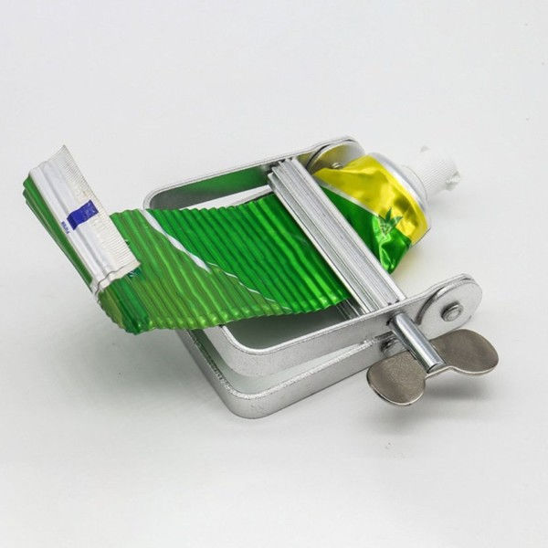 Aluminium Compound Squeezer Mat Håndtag Design Squeeze Cream Tube Cleaning Fuam