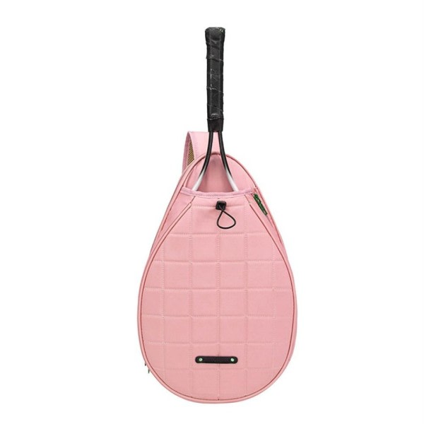 Solid Badminton väska Kvinnor Högt värde En-axel Bärbar Large-Capacity Tennis väska