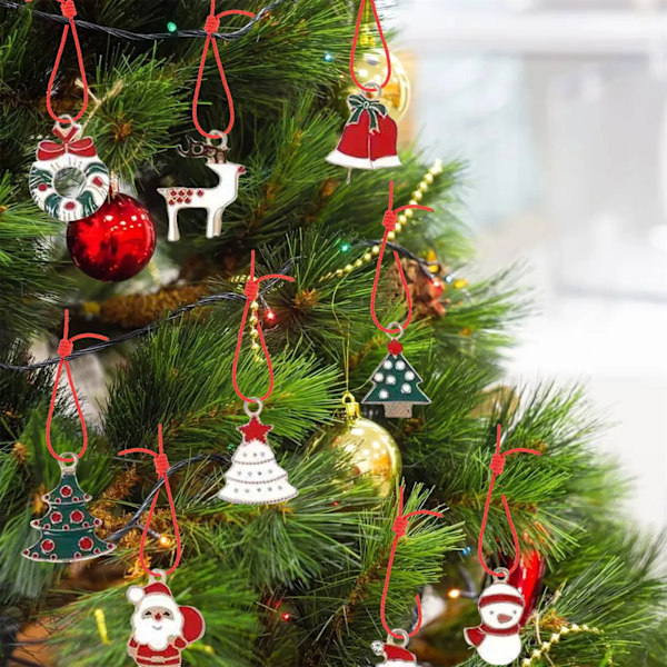 Joulu Adventti kalenteri Hienot korut lahjat 24 riipus kaulakoruilla joulu juhla palveluksilla