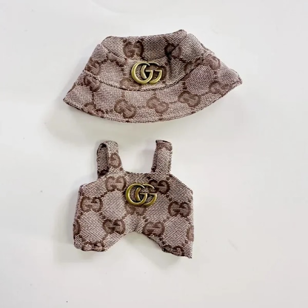 Dukke Klær Mote Overalls Labubu Idol V1 V2 Dukker Klær Tilbehør 15/17cm Plysj Dukke