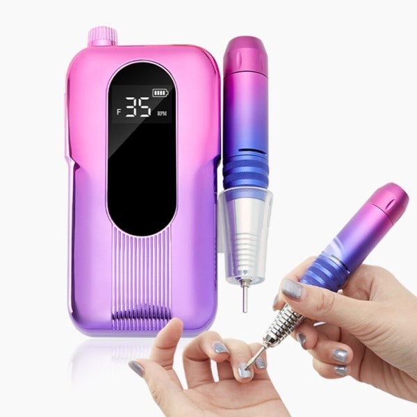 Naula pora kone langaton sähkö naula lakanpoisto mini naula viila pora kone LED näytöllä