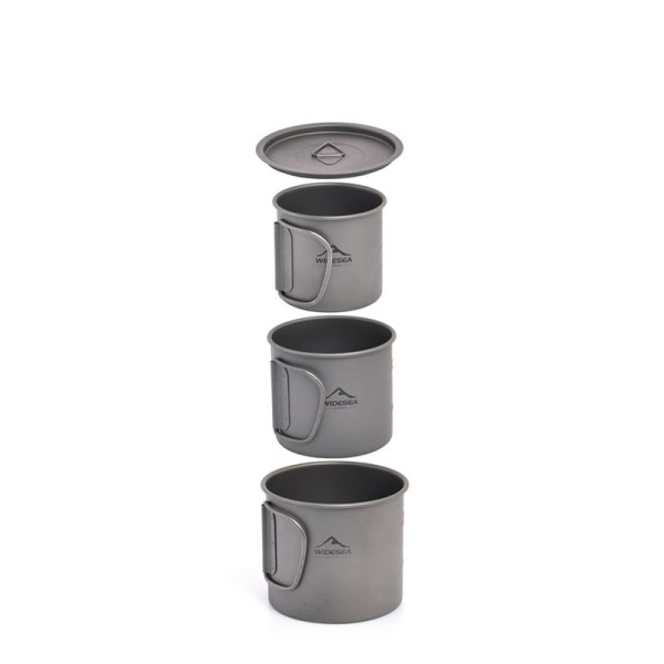Camping Mugg Titanium Kopp Turist Servis