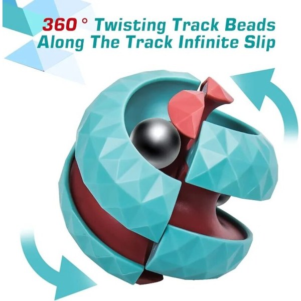 Barn Orbit Ball Kub Anti stress Sensorisk leksaker fidget leksaker