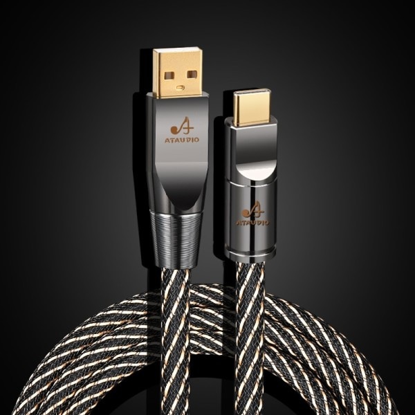 HIFI USB OTG Kabel USB Typ A till B USB Kabel 6N OFC Typ C till Typ B Ljud Kabel Dekoder