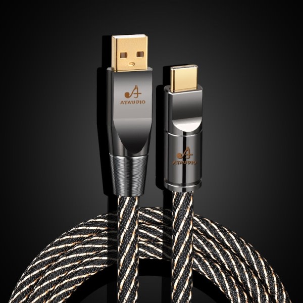 HIFI USB OTG Kabel USB Type A til B USB Kabel 6N OFC Type C til Type B Lyd Kabel Dekoder