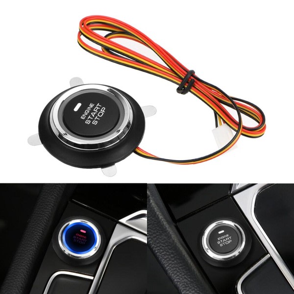 Universal Keyless Entry Sytytys Käynnistys kytkin Auto Vaihto