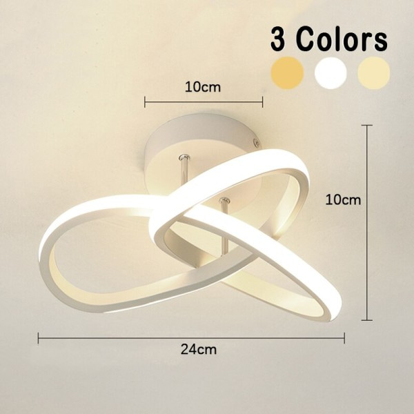 Husstand LED lysekrone farver lampe moderne stil loft lampe
