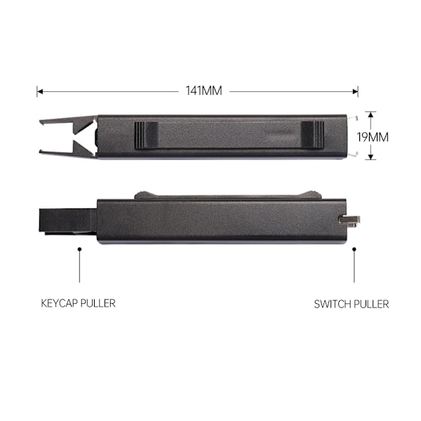 2 in 1 Switch Puller Keycap Puller Key Switch Keycap Puller for Mekaniskt tangentbord