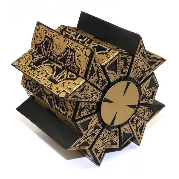 Lukko Kuutio Hellraiser Puzzle Box Moveable Lament IQ Pelit