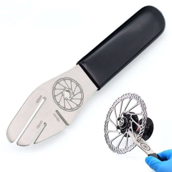 MTB Pyörä Pyörä Levy Jarru Roottori Kohdistus Truing Tools Mountain Polkupyörä Levy Listo Korjaus jakoavain