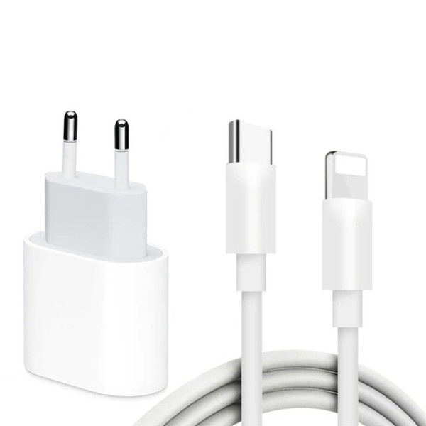 20W USB-C Ström Adapter För iphone 14 13 mini Pro Max Type C snabb laddare
