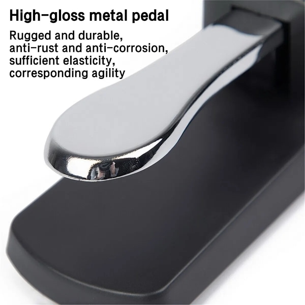 Sustain pedal med polaritet omkopplare för MIDI keyboard synth digitala pianon elektroniskt trumma elektriskt piano