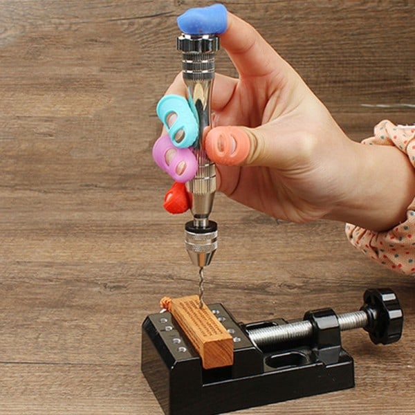 5st Multifunktionell Silikon Fingerringar Uthåliga Andningsbara Skyddande Finger Sleeve