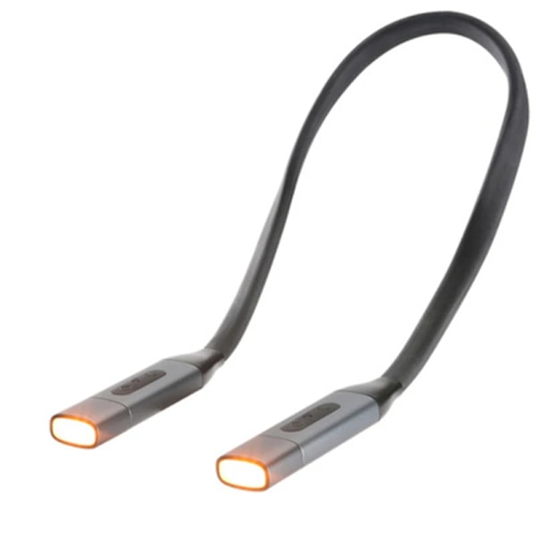 USB läs lampa hals bok ljus uppladdningsbart handsfree portabel LED läs ljus för camping reparation belysning