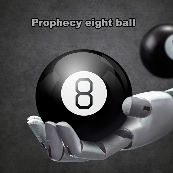 Magic 8 Ball Toy & Game,Fortune Teller, Stil Spørgsmål, Afslør Svar, Ideel gave til venner og sjov