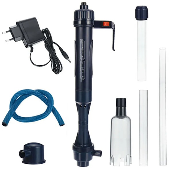 Elektrisk akvarium vatten byte pump rengöring verktyg vatten växlare grusrengörare hävert för fisk tank vatten filter pump