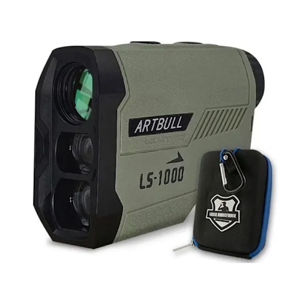 1000m laser avståndsmätare jakt utomhus 650m golf avståndsmätare teleskop med flagglås lutning justerad avstånd mätare