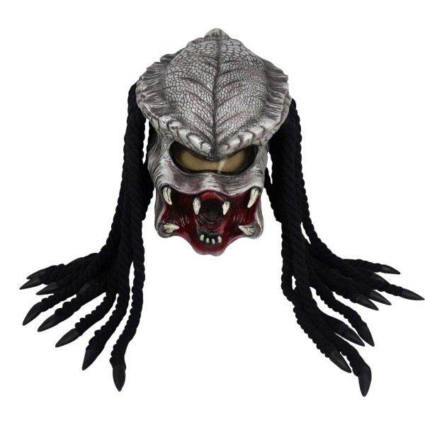 Elokuva Alien vs. Predator Mask Horrific Monster Maks Halloween Cosplay rekvisiitta